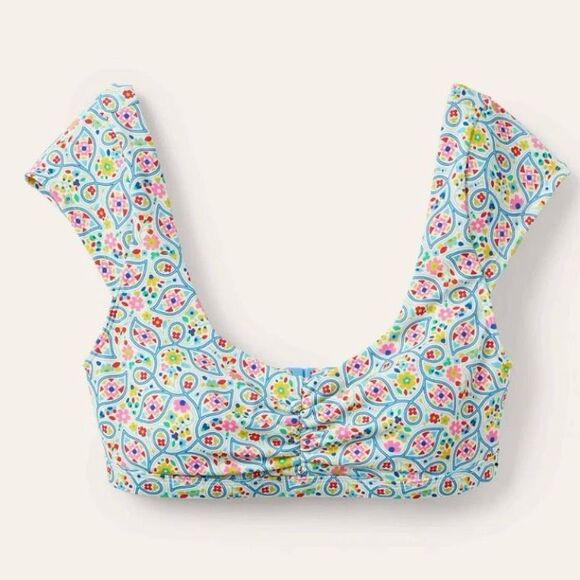 Boden Multicolor Patterned Bikini Top - Picture 4 of 14